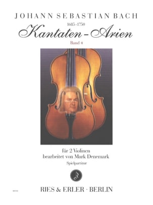 Kantaten-Arien, Vol. 4 - 2 violons BACH Partition Violon