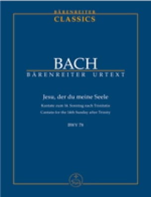 Cantate BWV 78 - Score BACH Partition Petit format