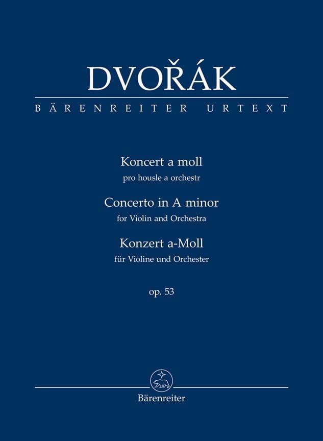 Concerto pour Violon, op. 53 - Conducteur - DVORAK - Partition