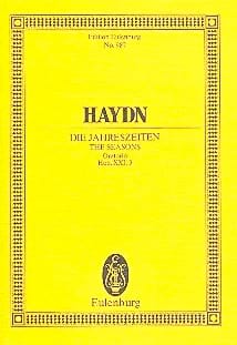 Die Jahreszeiten Hob. X.X.I :3 HAYDN Partition Petit format