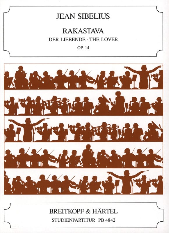 Rakastava, Suite Op. 14 - Conducteur SIBELIUS Partition Petit format