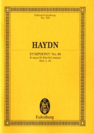 Sinfonie Nr. 46 H-Dur - Partitur HAYDN Partition Petit format