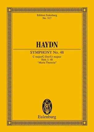 Sinfonie Nr. 48 C-Dur HAYDN Partition Petit format