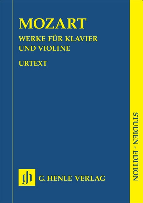 Werke für Violine und Klavier - Partitur MOZART Partition Petit format