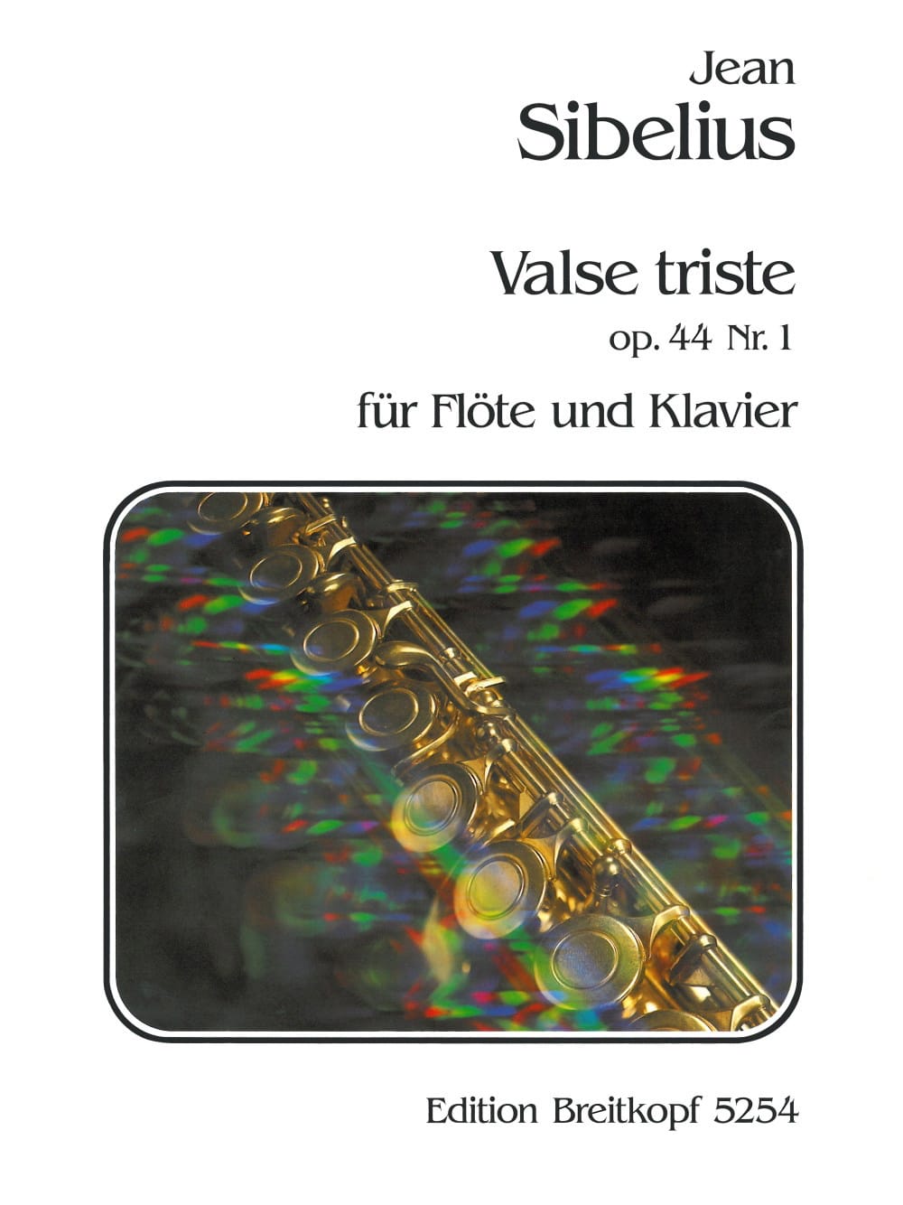 Valse triste op. 44 Nr. 1 - Flöte Klavier - SIBELIUS - Partition