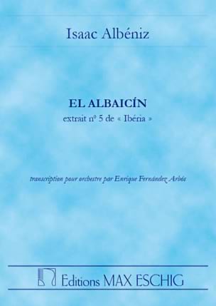 El Albaicin Iberia 5 ALBENIZ Partition Petit format