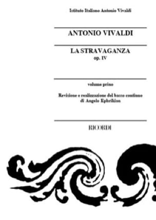 La Stravaganza, Op. 4 Volume 1 - Conducteur - VIVALDI - Partition