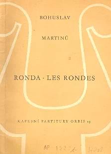 Les rondes - Score - MARTINU - Partition - Petit format