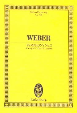 Sinfonie Nr. 2 C-Dur Carl Maria von Weber Partition Petit format