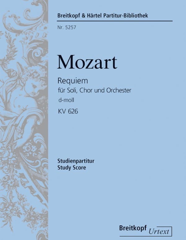 Requiem - Score MOZART Partition Petit format