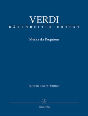 Messa da Requiem - Conducteur VERDI Partition Grand format