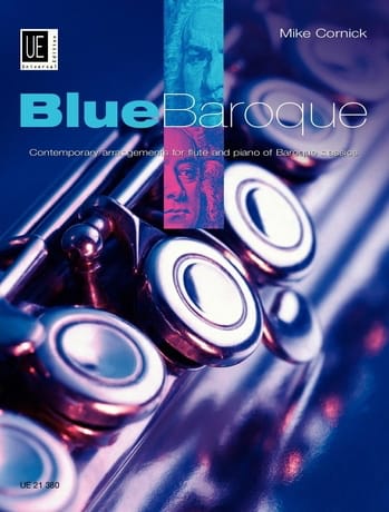 Blue Baroque - Flute piano Mike Cornick Partition Flûte traversière