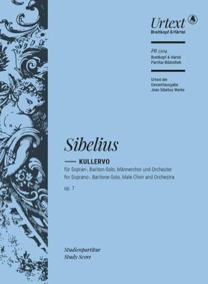 Kullervo op. 7 - Partition SIBELIUS Partition Petit format