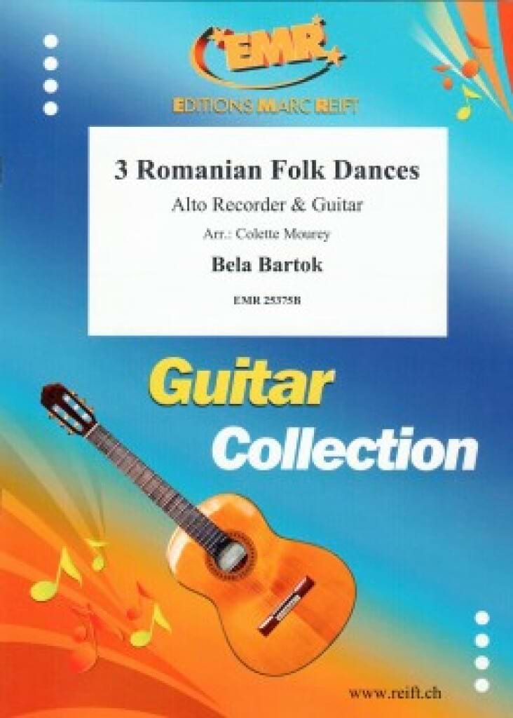 3 Romanian Folk Dances BARTOK Partition