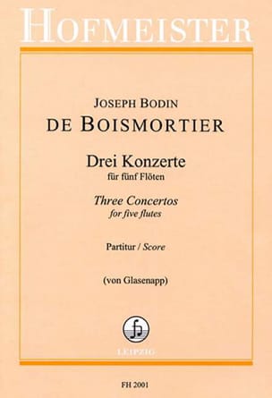 Concertos Op. 15 Volume 1 BOISMORTIER Partition Grand format