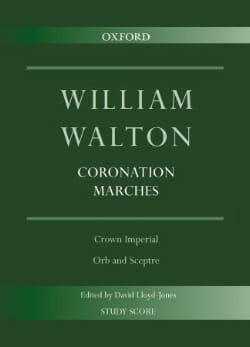 Coronation Marches William Walton Partition Grand format