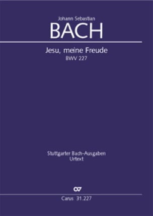 Jesu, meine Freude - Parties BACH Partition