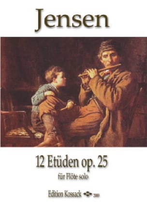 12 Etudes Op. 25 Niels Peter Jensen Partition Flûte traversière