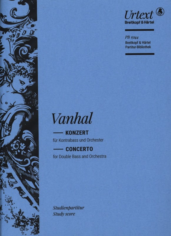 Concerto pour Contrebasse - Conducteur - Johann Baptist Vanhal