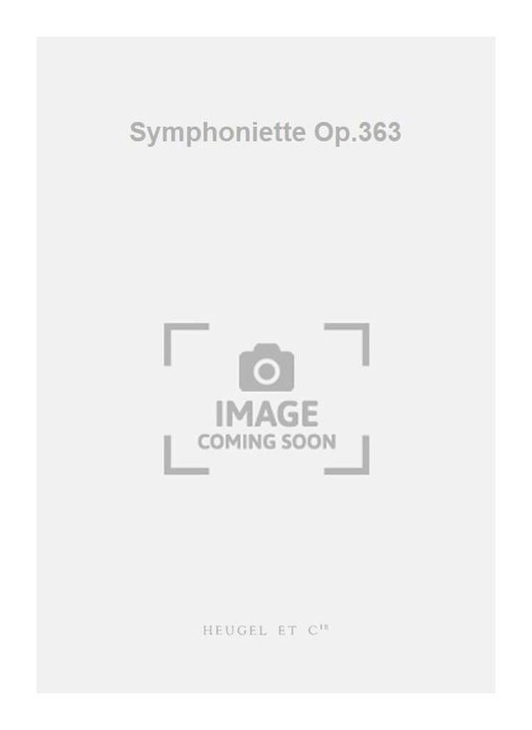 Sinfoniette Pour Cordes MILHAUD Partition