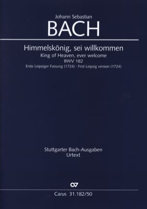 Himmelskönig, sei willkommen BACH Partition Grand format