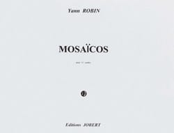 Mosaïcos Yann Robin Partition Grand format