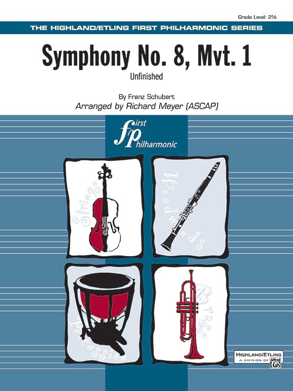 Symphony No. 8, Mvt. 1 SCHUBERT Partition