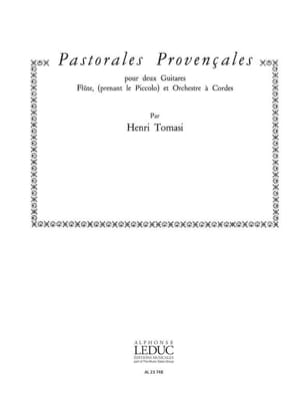 Pastorales Provencales TOMASI Partition Grand format