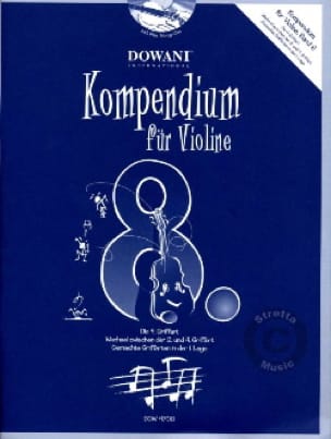 Kompendium Für Violine Vol.8 + 2 CD - Joseph Hofer - Partition