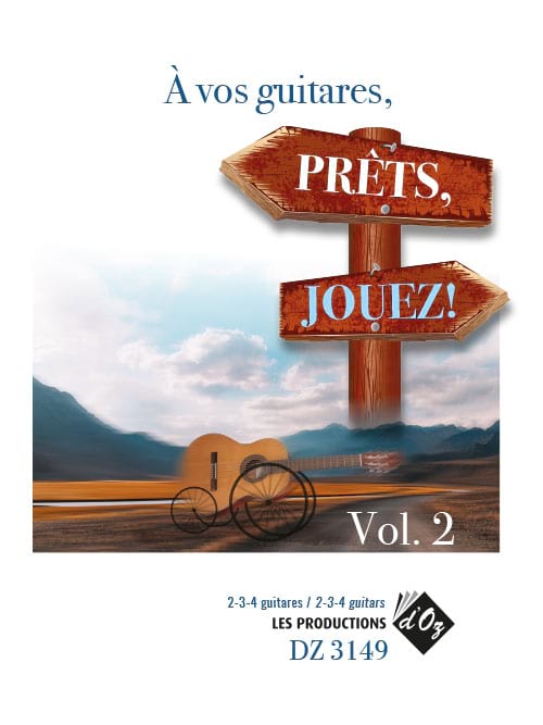 À vos guitares, prêts, jouez! Volume 2 Partition