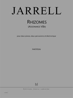 Rhizomes Assonance VIIb PO Michael Jarrell Partition Grand format