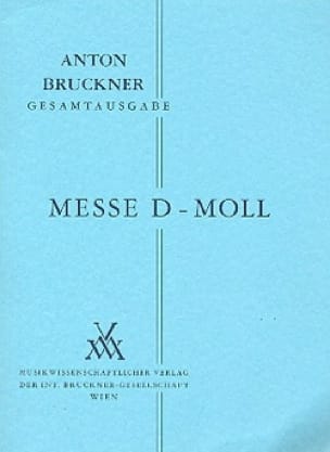 Messe d-moll BRUCKNER Partition Petit format