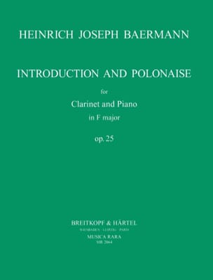 Introduction and Polonaise op. 25 - Heinrich Joseph Baermann