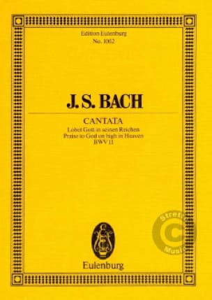 Cantate lobet Gott In Seinen Reichen Bwv 11 - BACH - Partition