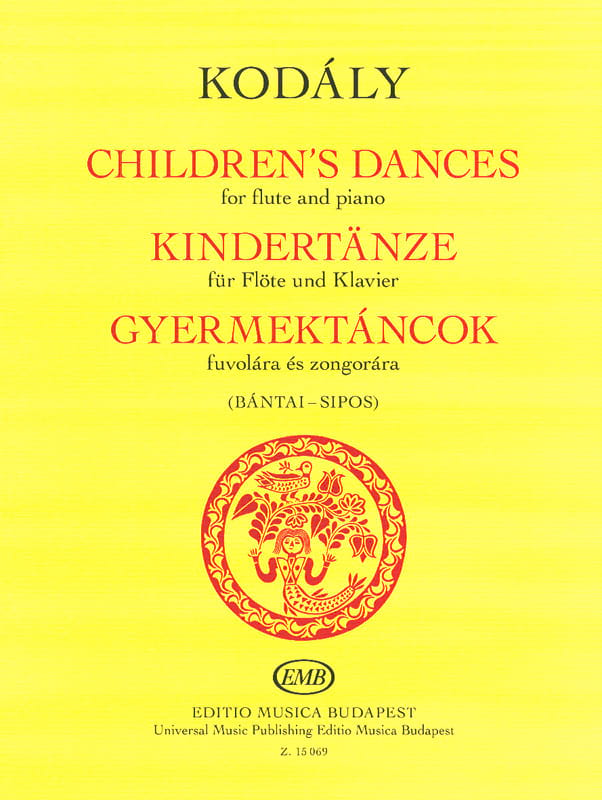 Children's Dances KODALY Partition Flûte traversière