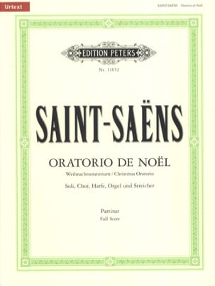 Oratorio De Noël SAINT-SAËNS Partition Grand format