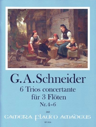 6 Trios Concertants, Vol. 2 - Georg Abraham Schneider - Partition