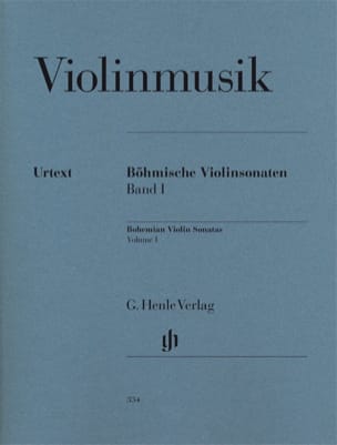 Sonates de Bohème pour violon, volume 1 Partition Violon