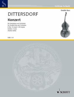 Kontrabass-Konzert E-Dur - Carl Ditters Von Dittersdorf - Partition