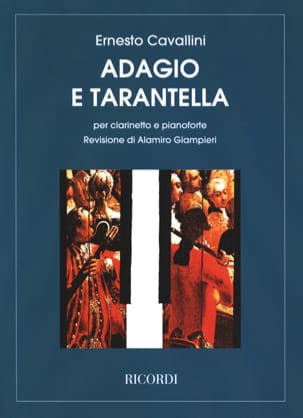 Adagio e Tarantella Ernesto Cavallini Partition Clarinette