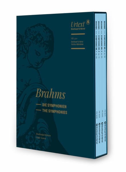 4 Symphonies - Coffret BRAHMS Partition Petit format