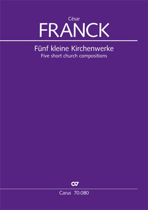 Kleinere Kirchenwerke FRANCK Partition