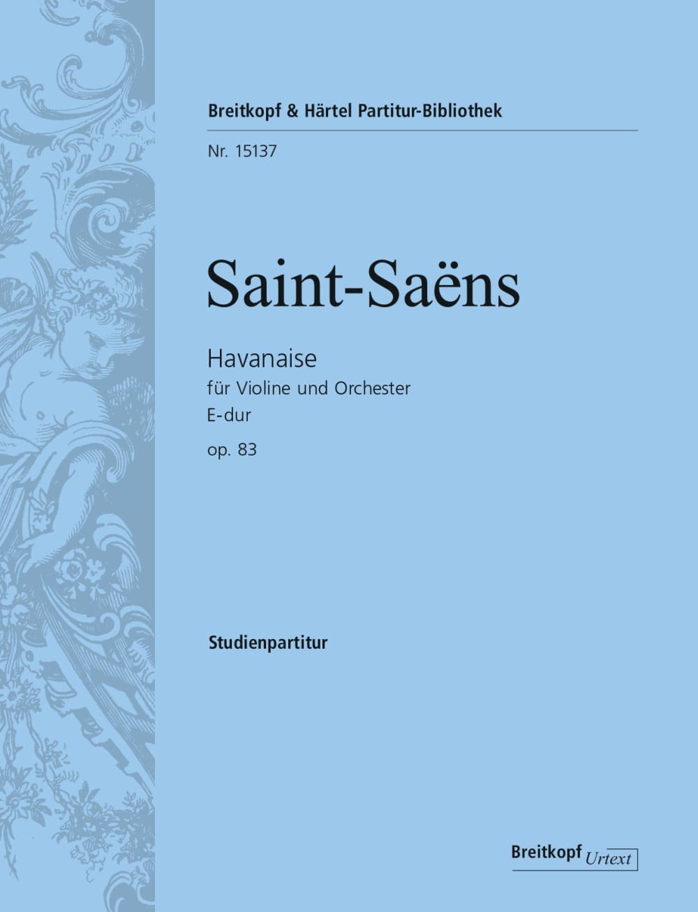 Havanaise, op. 83 - Conducteur SAINT-SAËNS Partition Petit format