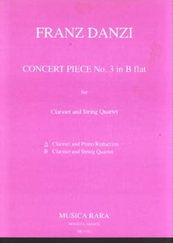 Concert Piece n° 3 in B flat - Clarinet piano - Franz Danzi