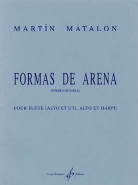 Formas de Arena - Parties + conducteur Martin Matalon Partition Trios