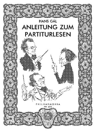 Anleitung zum Partiturlesen Hans Gal Partition Petit format