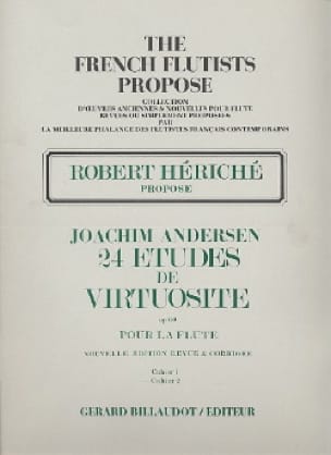 24 Etudes de virtuosité op. 60 - Volume 2 - ANDERSEN - Partition