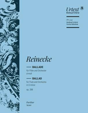 Ballade, op. 288 - Conducteur Carl Reinecke Partition Grand format