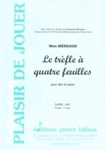 Le trefle a quatre feuilles Max Méreaux Partition