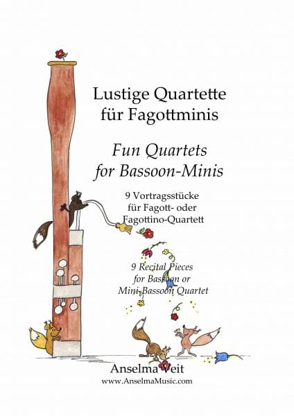 Lustige Quartette - Anselma Veit - Partition